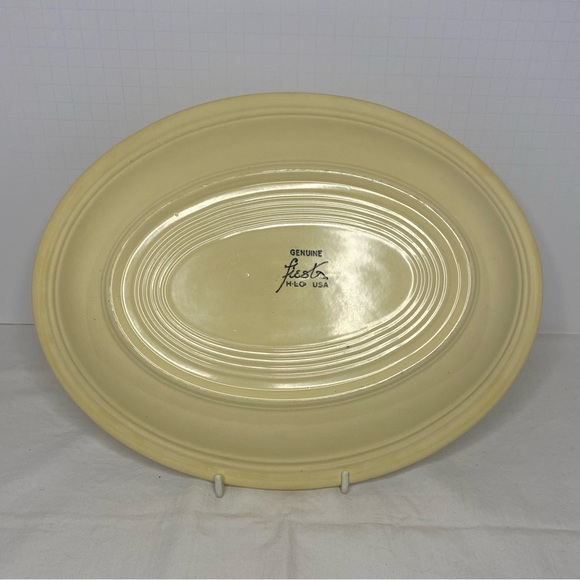 Vintage Fiesta 12” Oval Platter - Ivory - Picture 2 of 4